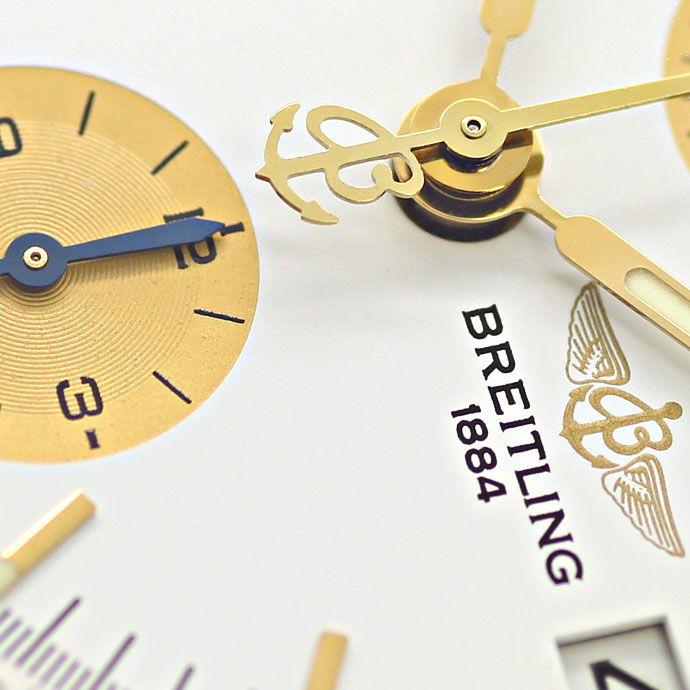Foto 3 - Breitling Chronomat Pilot Armband Stahl-Gold Herren Uhr, U2107